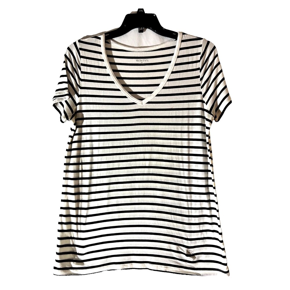 MERONA Cotton V-Neck Top SIZE XL